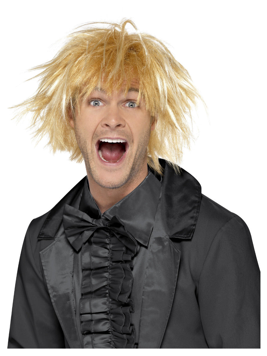90s Messy Surfer Guy Wig, Blonde - 1