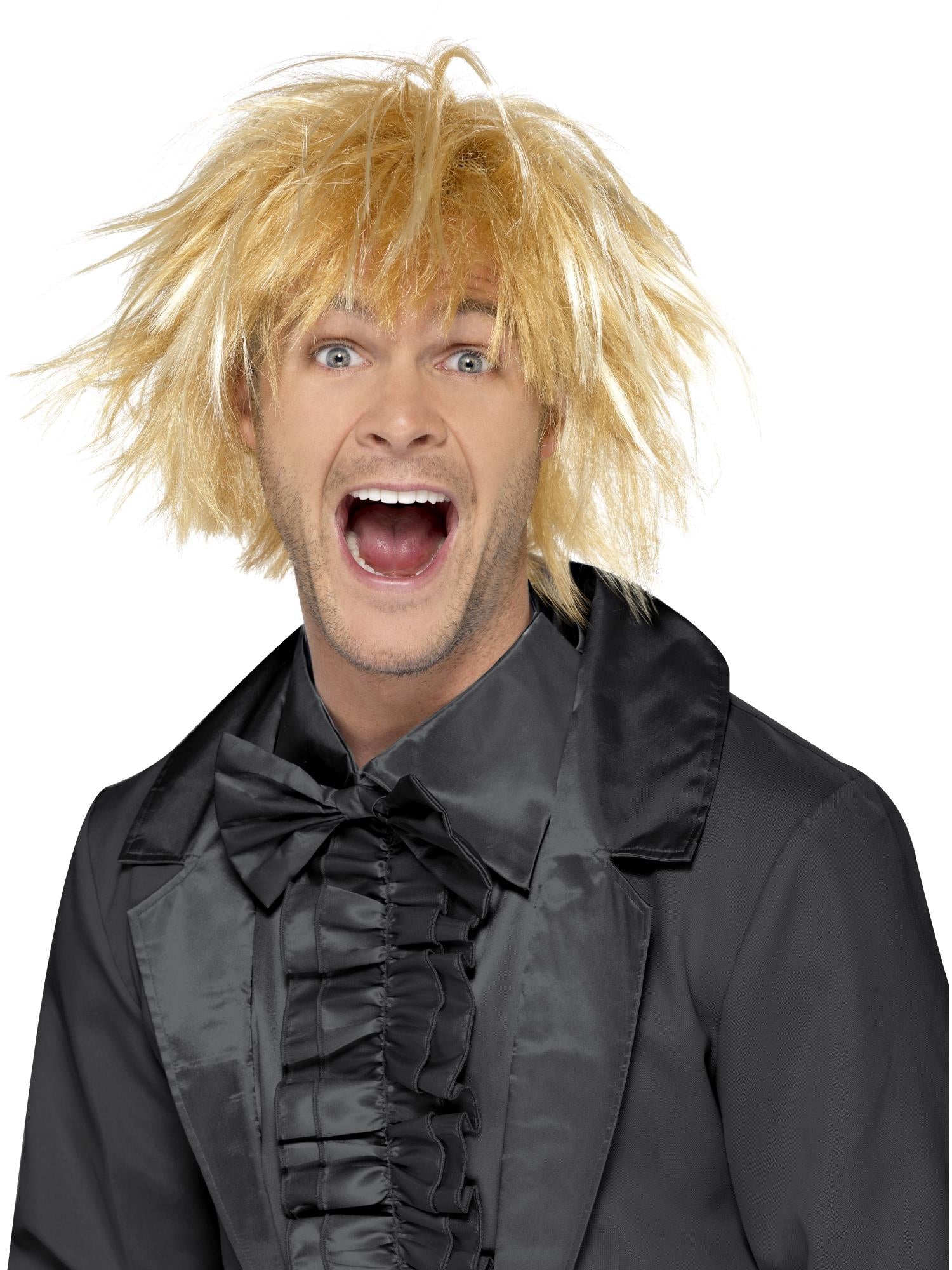 90s Messy Surfer Guy Wig, Blonde 1