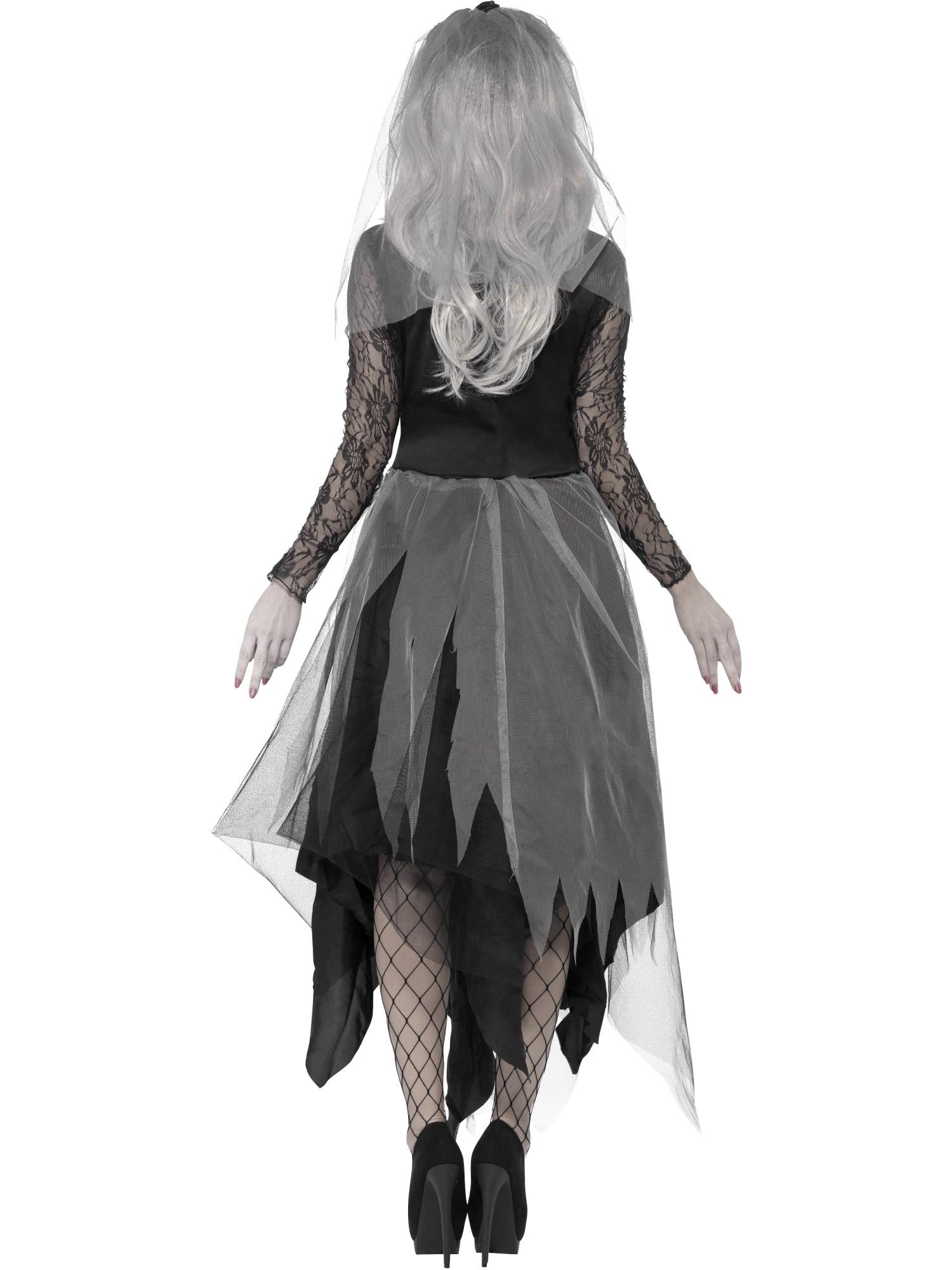 Graveyard Bride Costume, Black 2