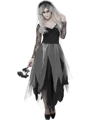 Graveyard Bride Costume, Black 1