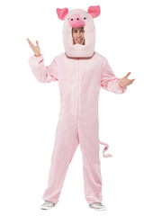 Pig Costume, Pink - 1
