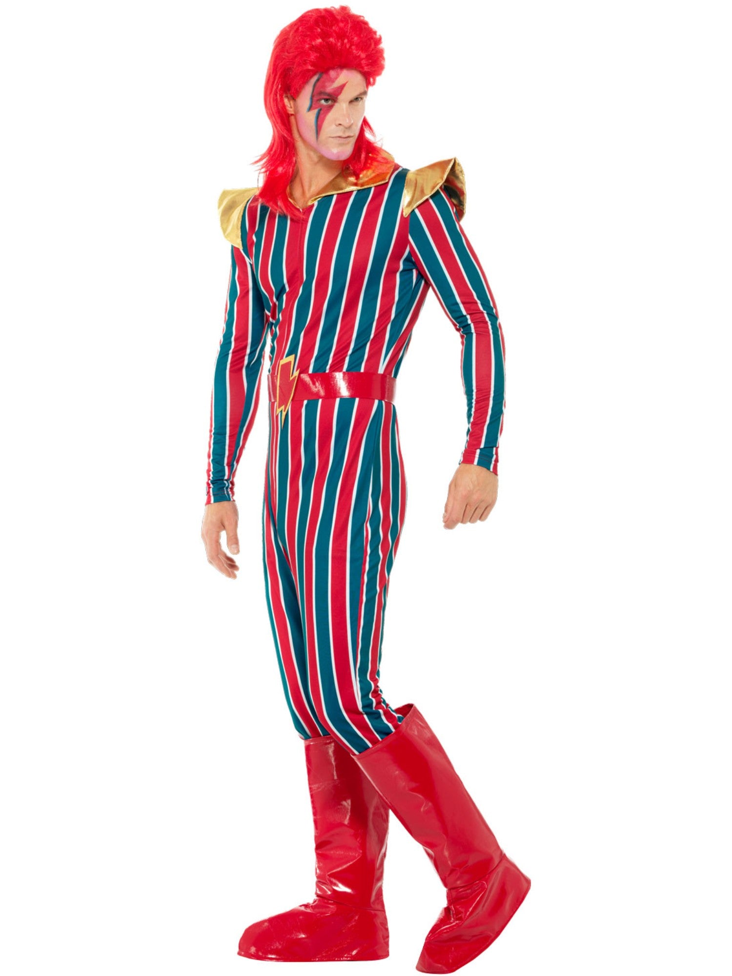 Space Superstar Costume, Multi-Coloured 3
