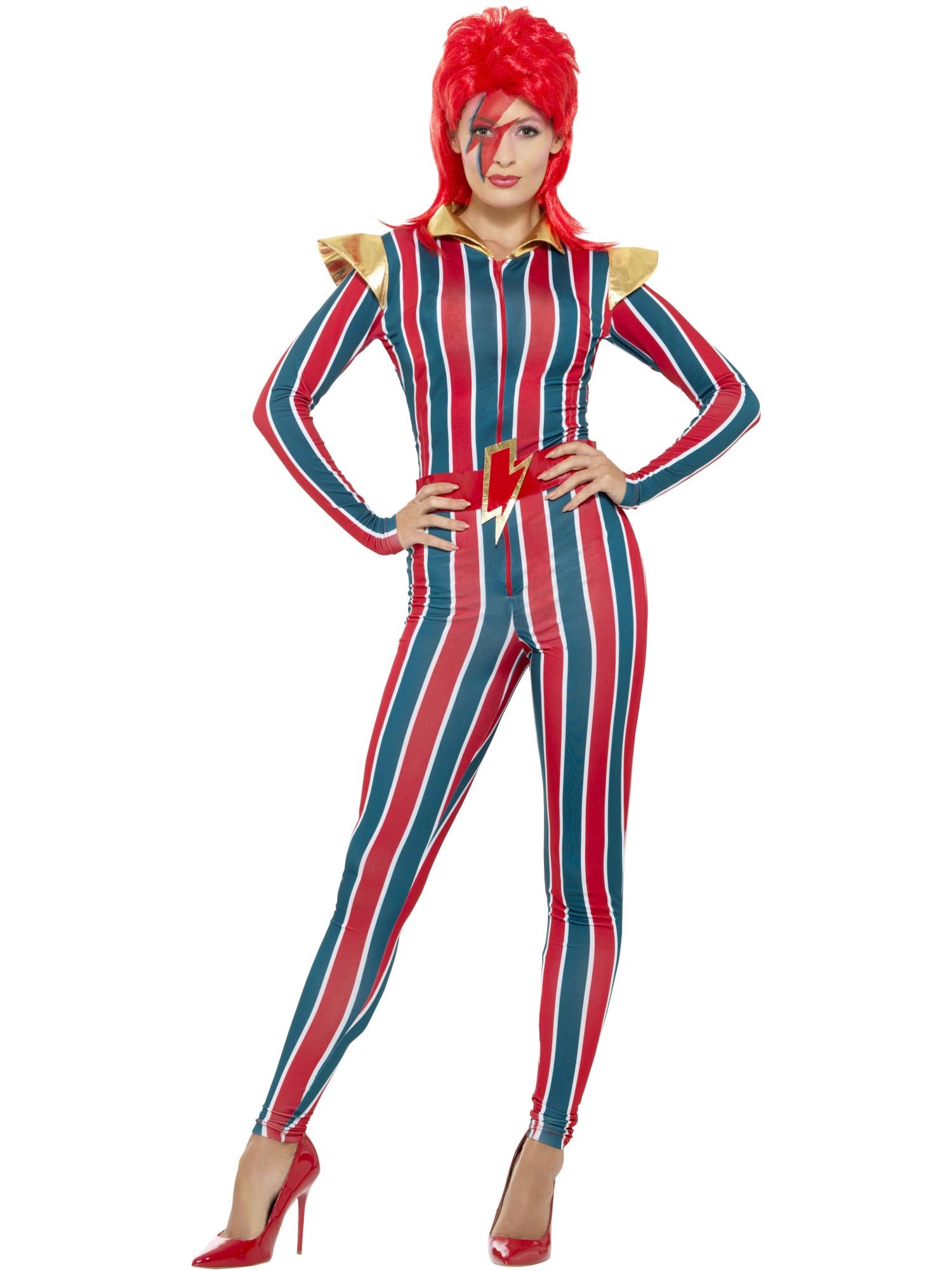 Miss Space Superstar Costume, Multi-Coloured 1
