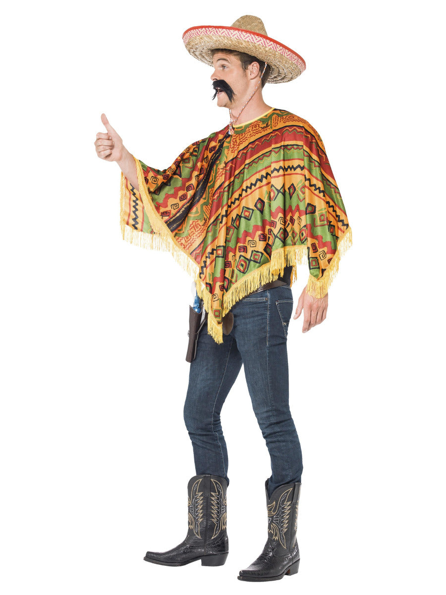 Poncho & Moustache, Orange - 4
