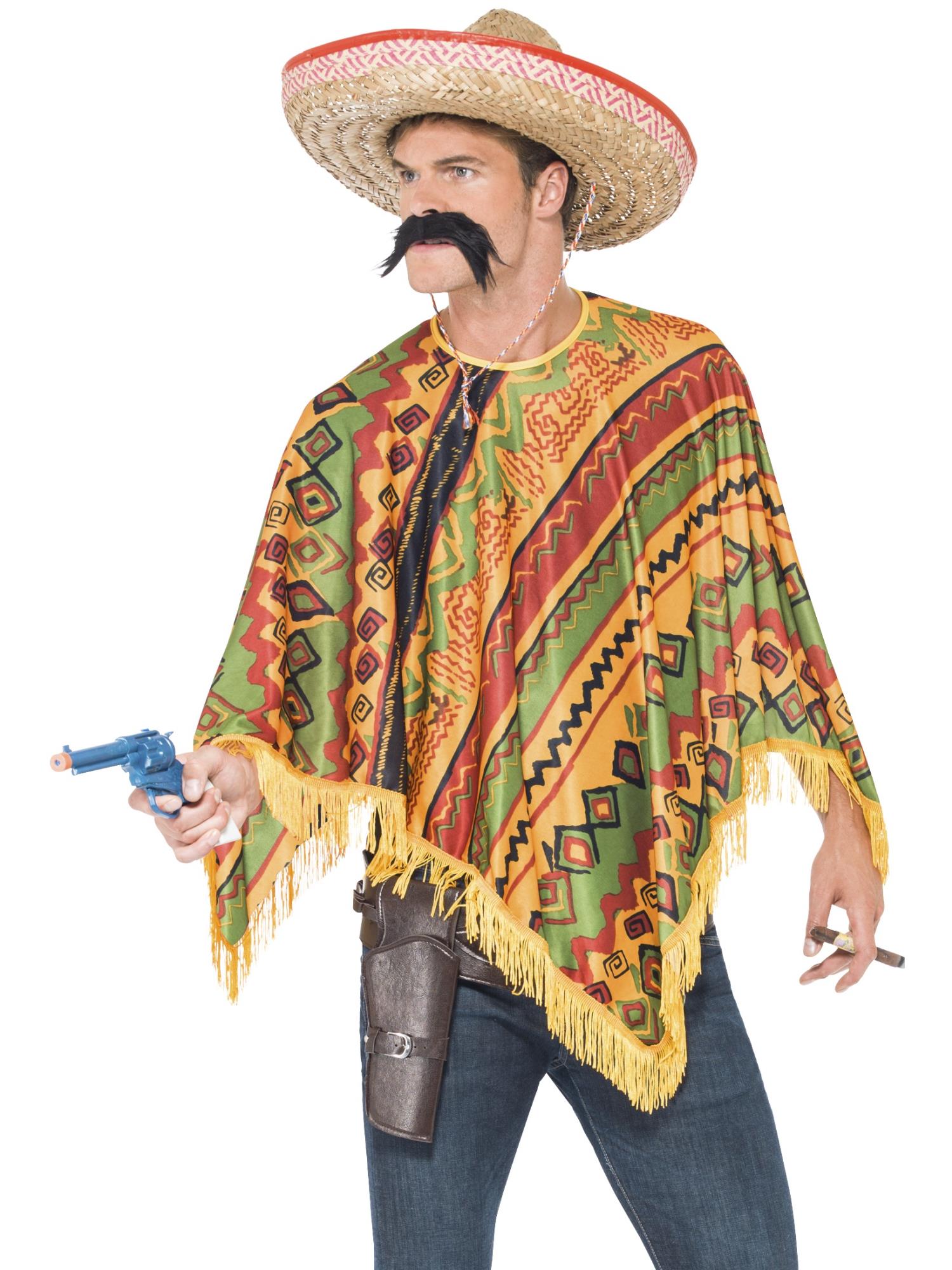 Poncho & Moustache, Orange 1