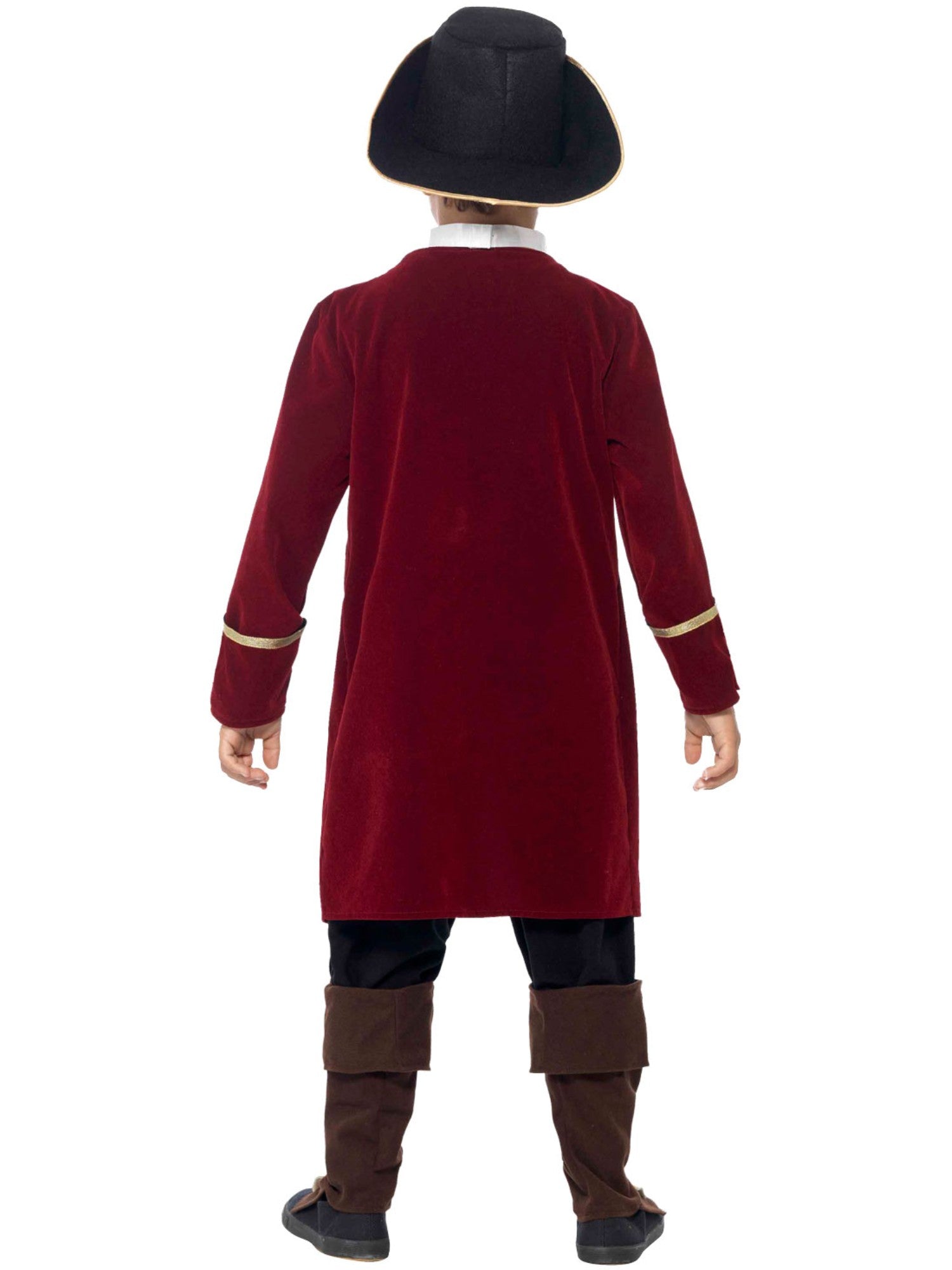 Deluxe Pirate Captain Costume, Black 2