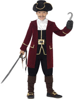 Deluxe Pirate Captain Costume, Black 1