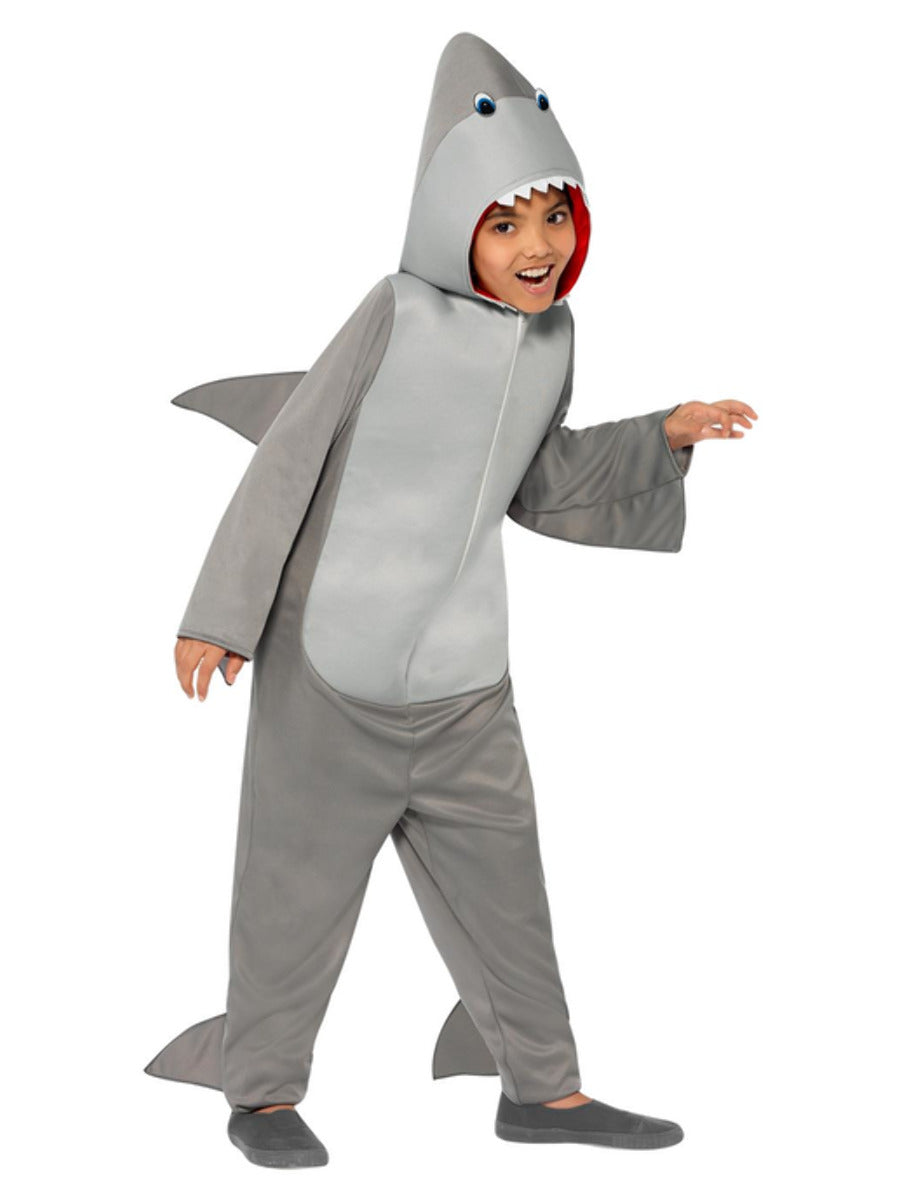 Shark Costume, Grey - 5