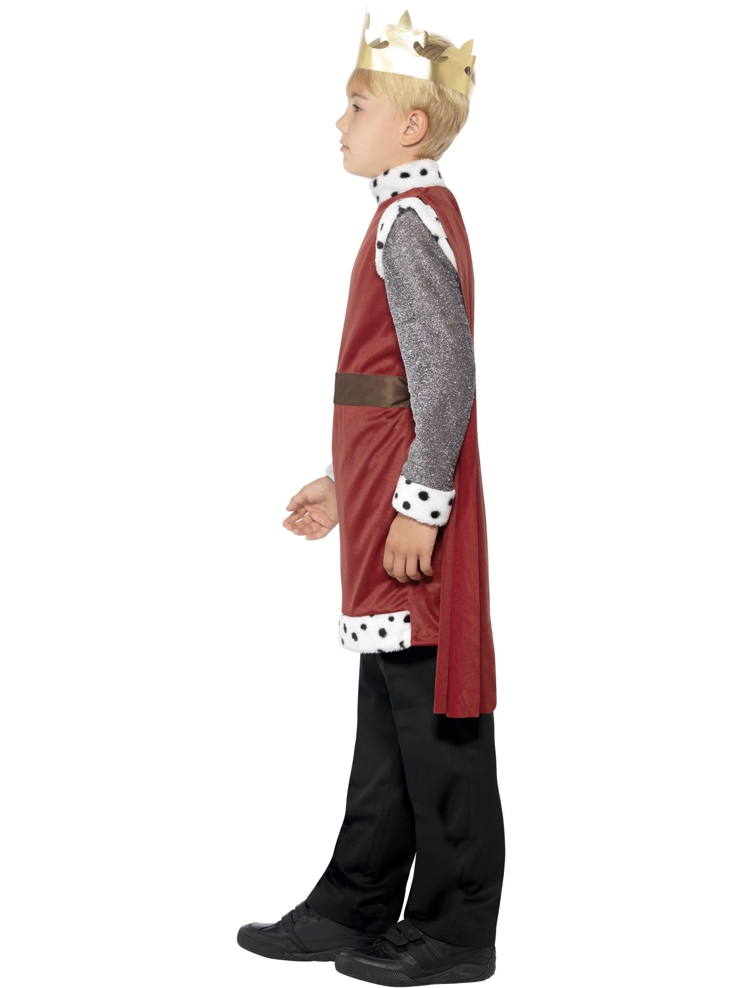King Arthur Medieval Costume, Red 3