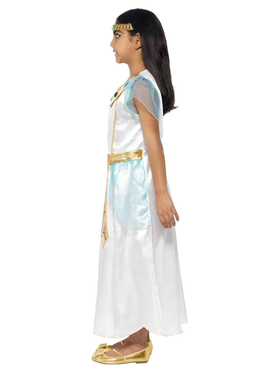 Deluxe Cleopatra Girl Costume, White - 4