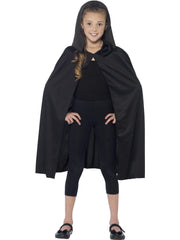 Hooded Cape, Black 1