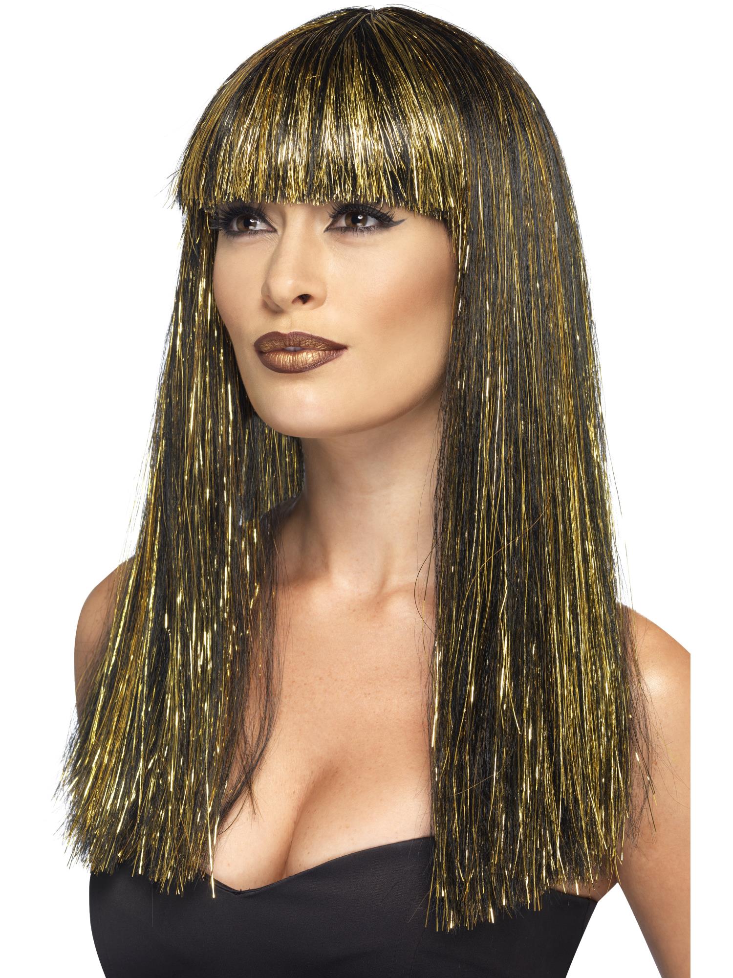 Egyptian Goddess Wig, Black 1