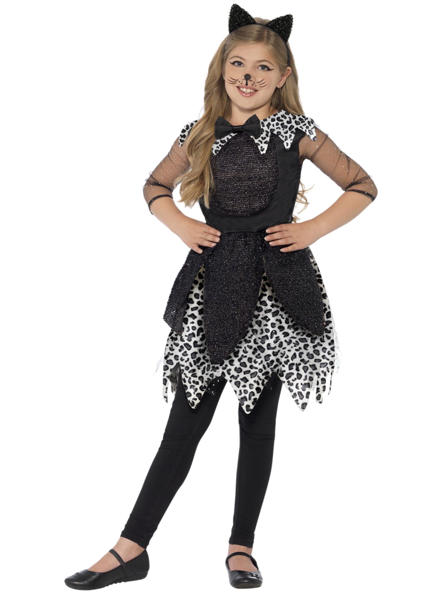 Deluxe Midnight Cat Costume, Black 1