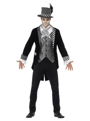 Deluxe Dark Hatter Costume, Black - 1