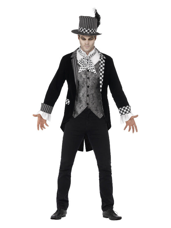 Deluxe Dark Hatter Costume, Black - 2