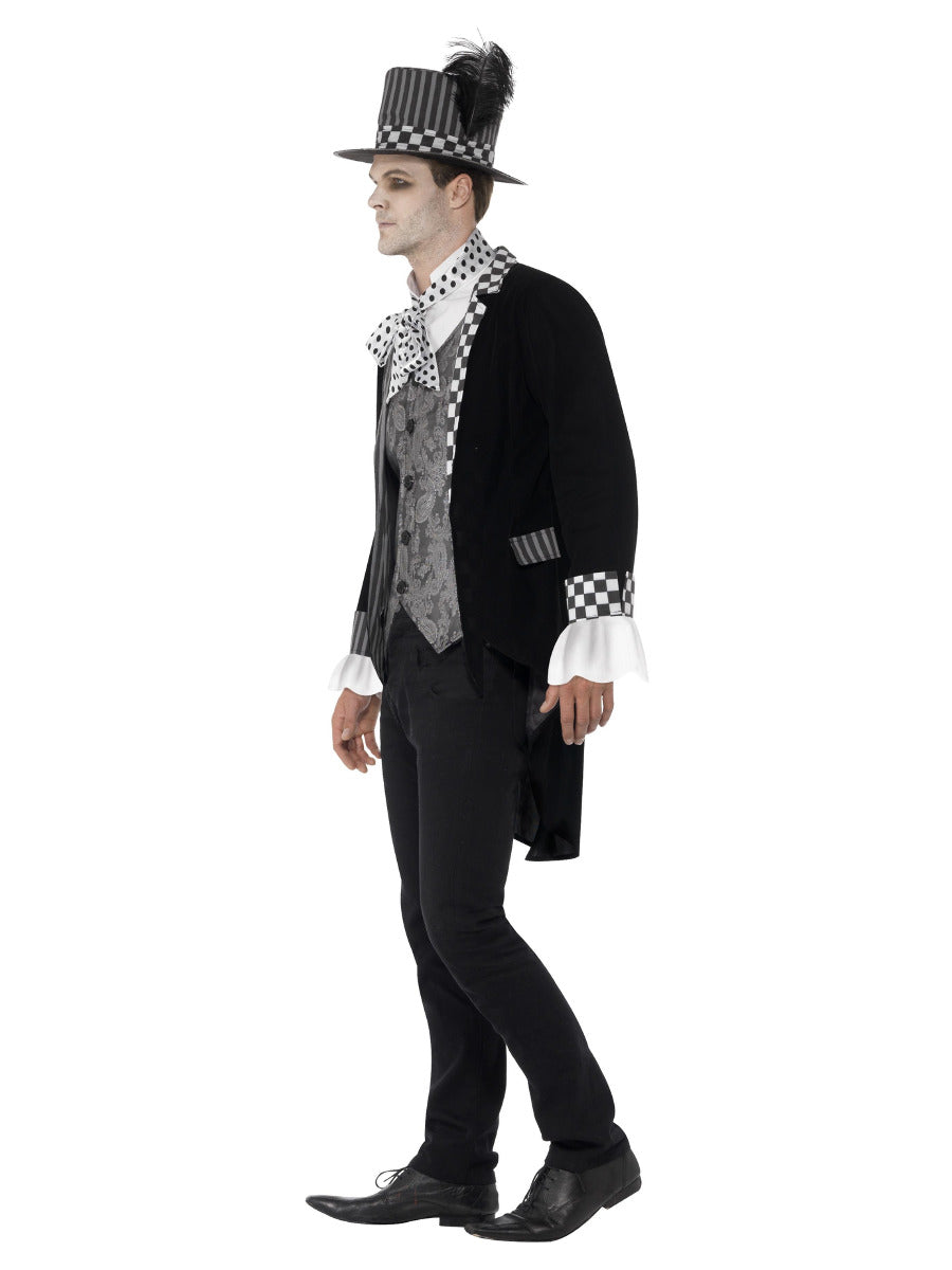 Deluxe Dark Hatter Costume, Black - 4