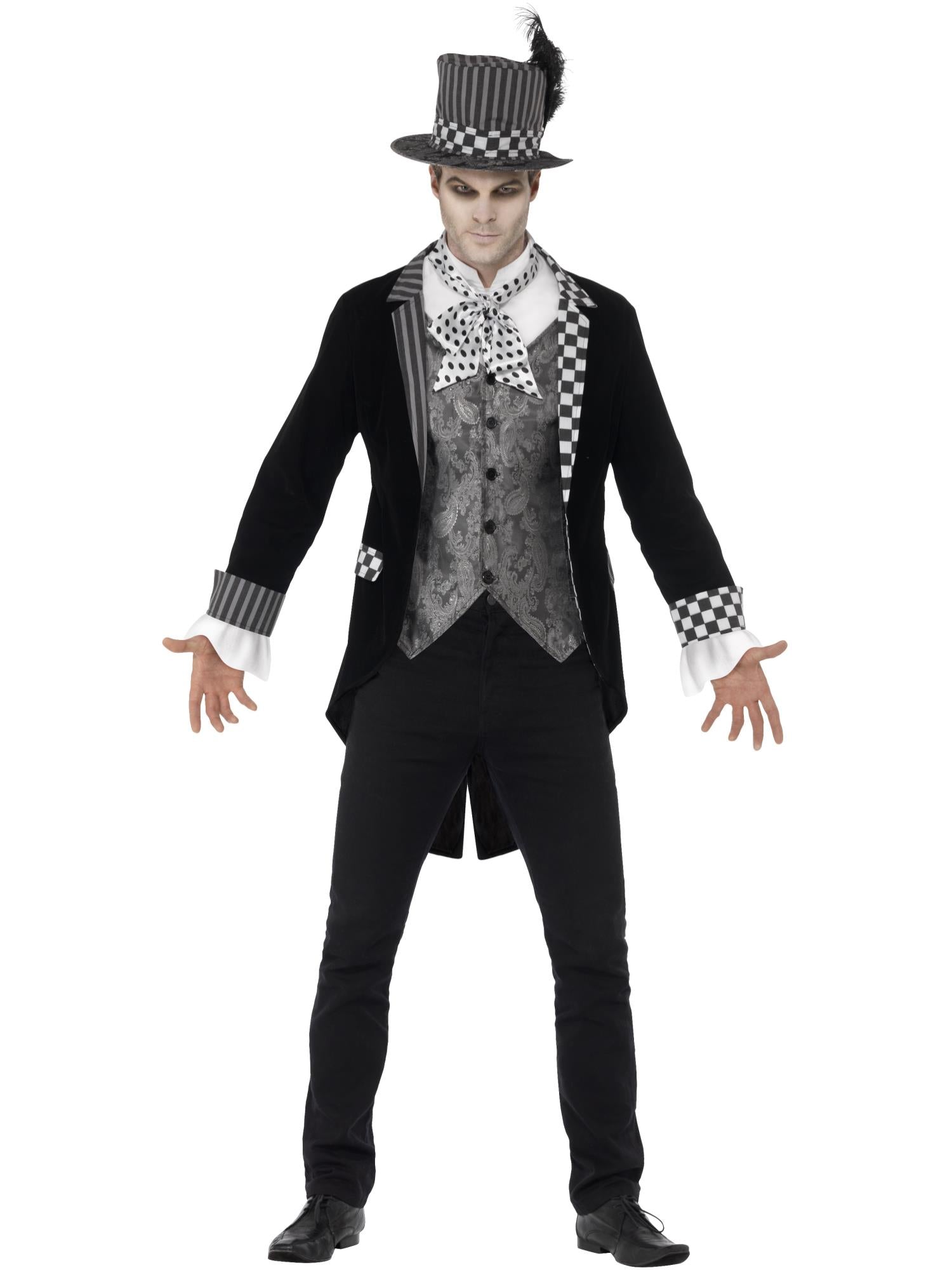 Deluxe Dark Hatter Costume, Black 1