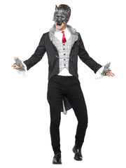 Deluxe Big Bad Wolf Costume, Grey - 1