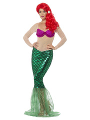 Deluxe Sexy Mermaid Costume, Green - 1