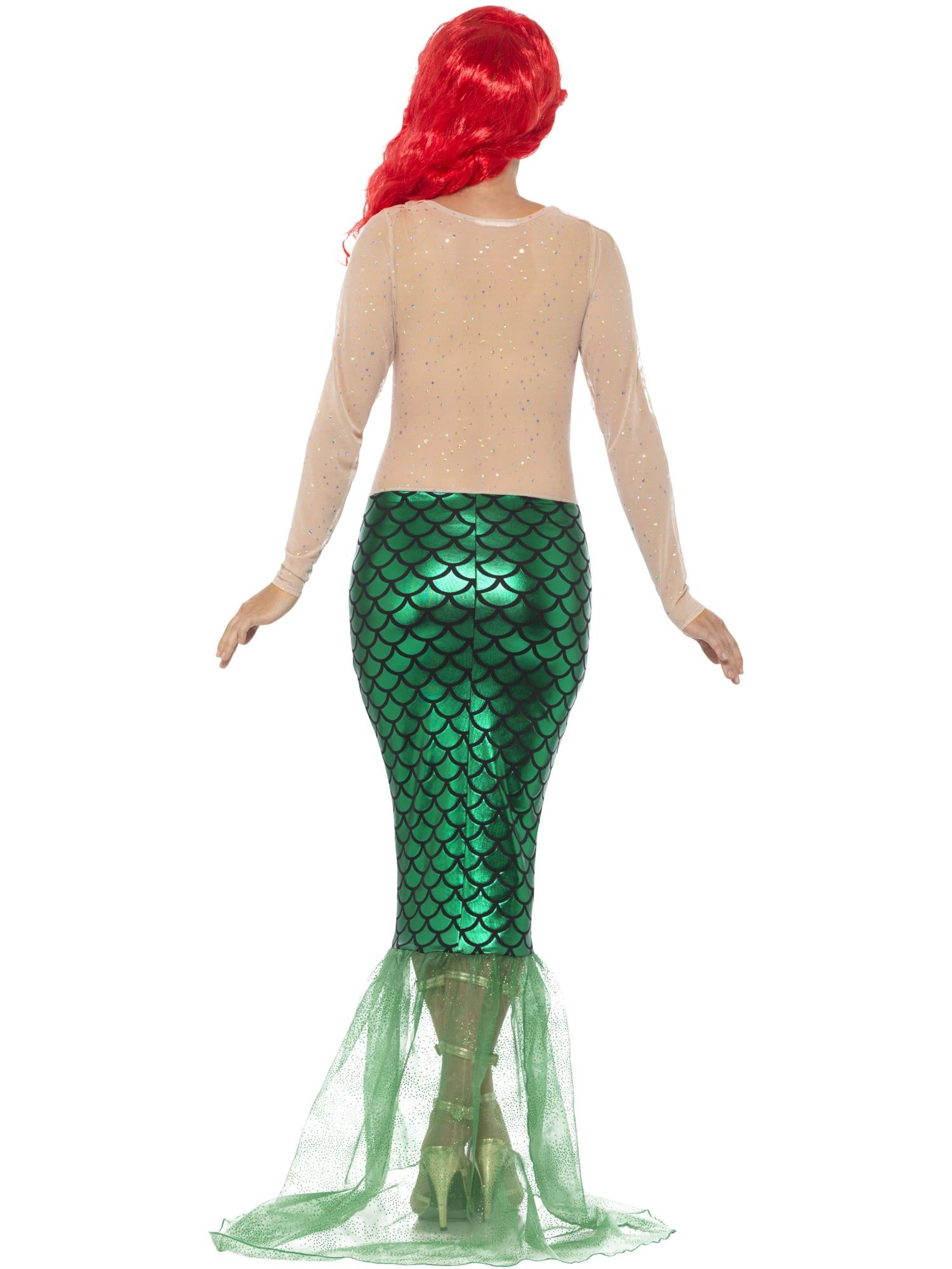 Deluxe Sexy Mermaid Costume, Green 2