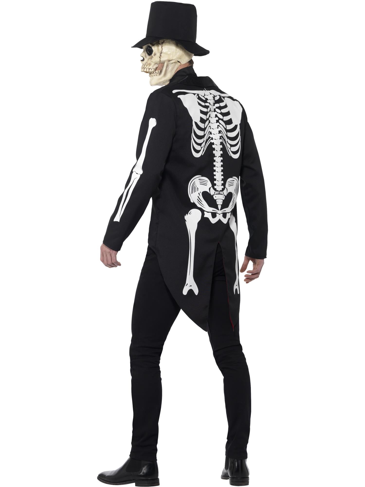 Day of the Dead Se?or Skeleton Costume, Black 3