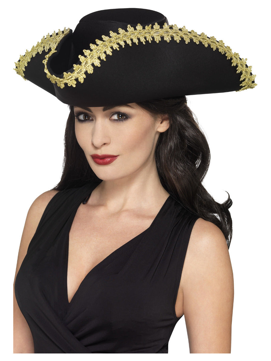 Pirate Hat, Black - 3