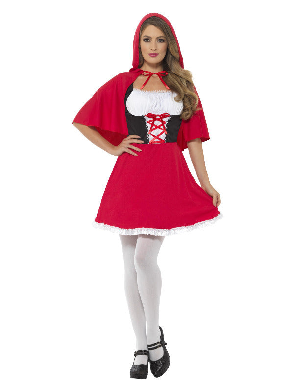 Red Riding Hood Costume, Red - 2