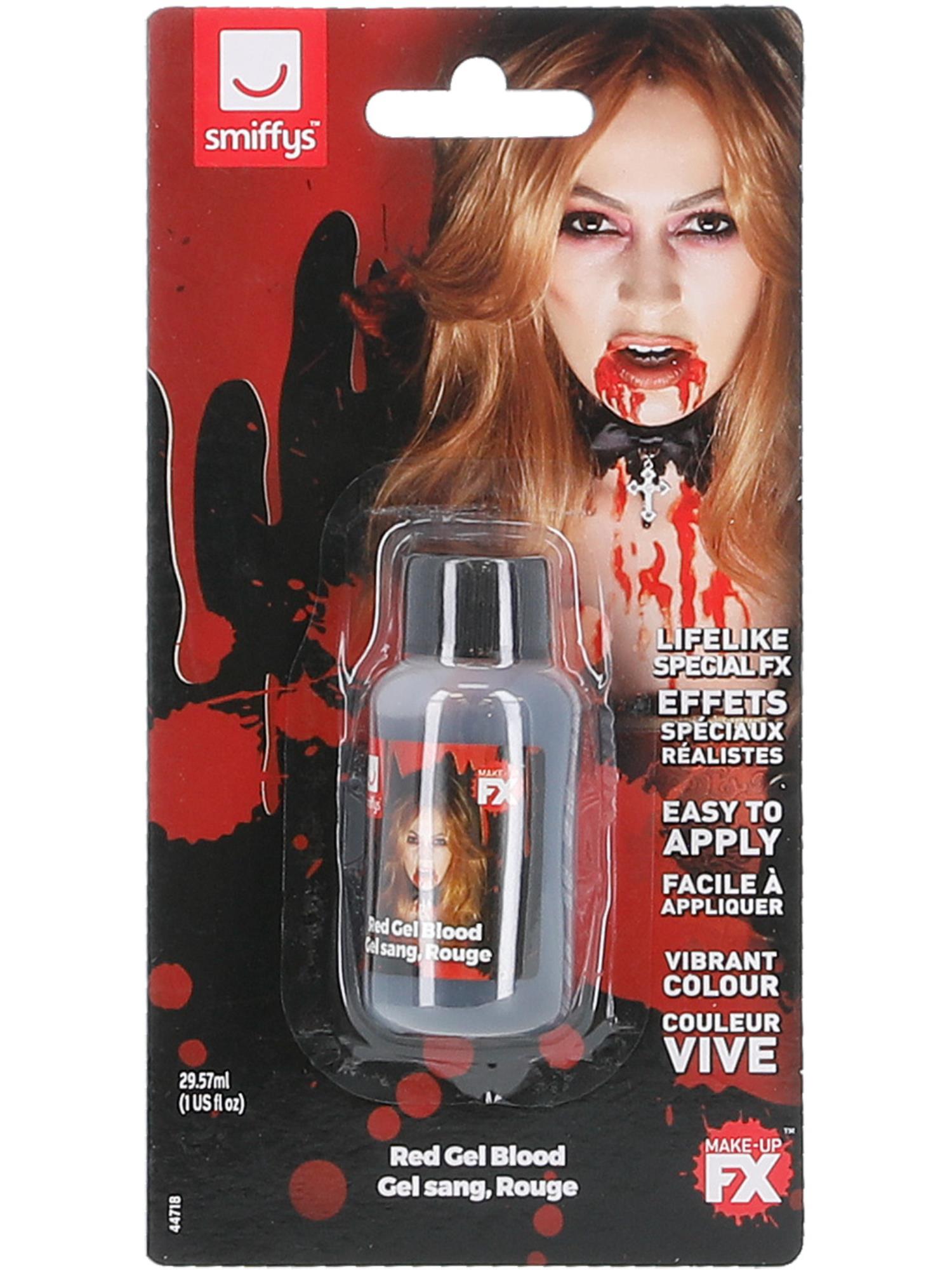 Smiffys Make-Up FX, Gel Blood, Red 2