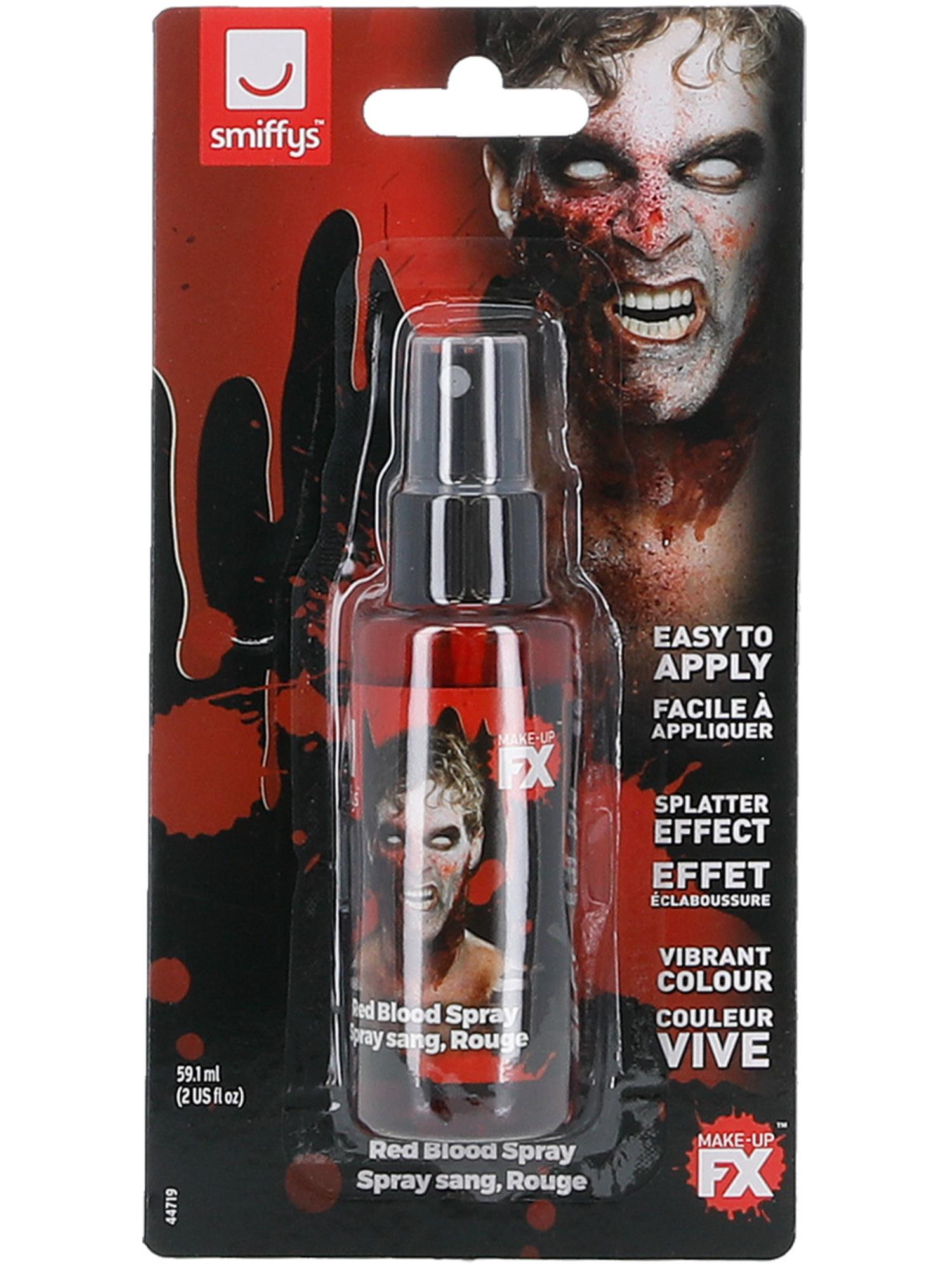 Smiffys Make-Up FX, Blood Spray, Red 2