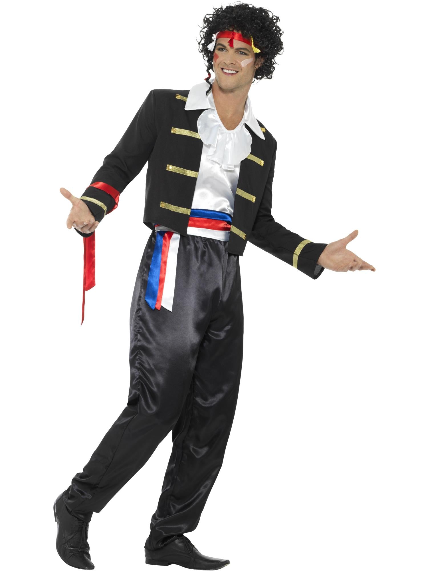 80s New Romantic Costume, Black 3