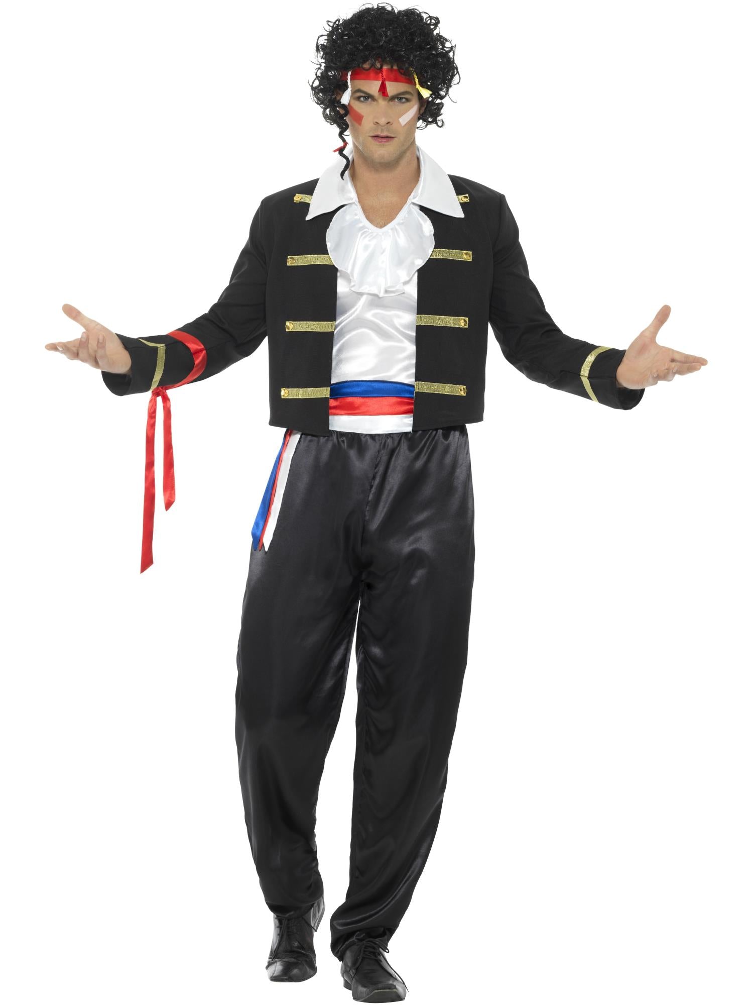 80s New Romantic Costume, Black 1