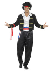 80s New Romantic Costume, Black - 1
