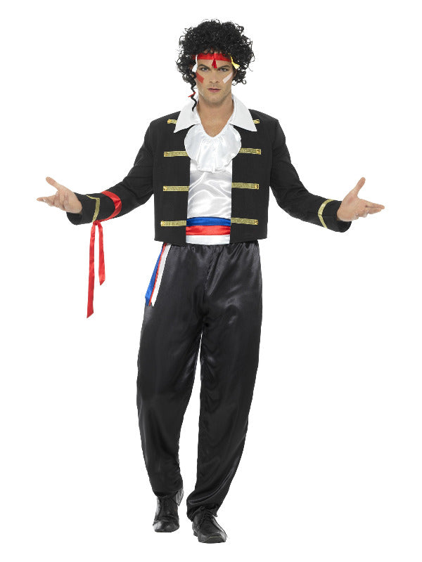 80s New Romantic Costume, Black - 2