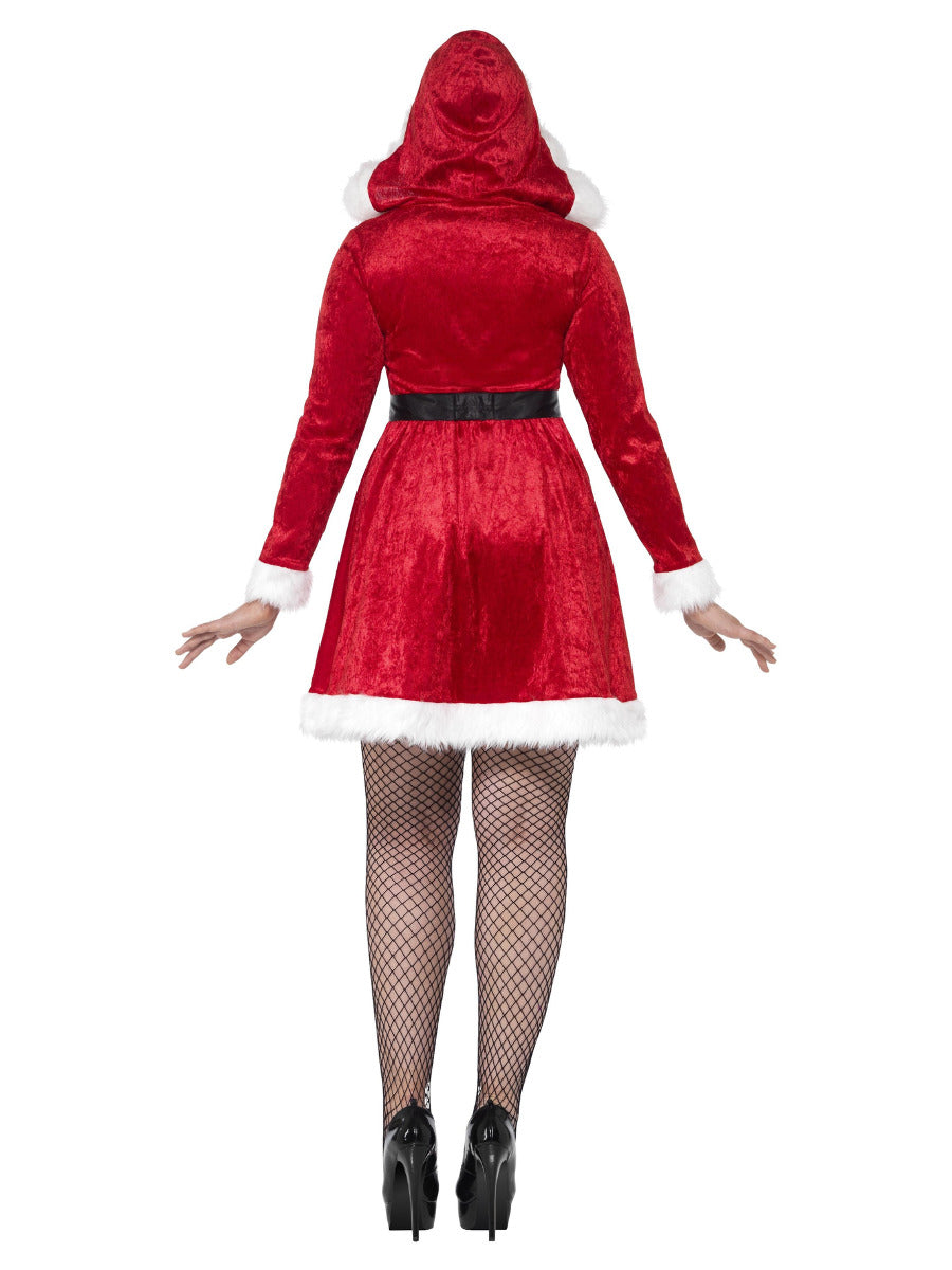 Curves Miss Santa Costume, Red - 3