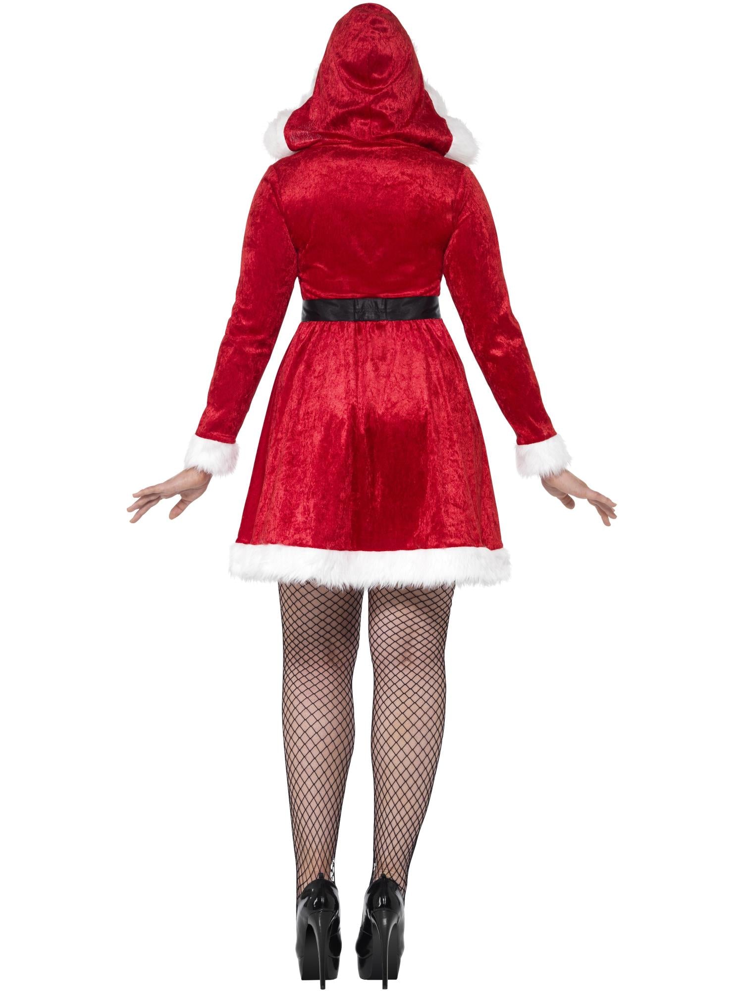 Curves Miss Santa Costume, Red 2