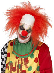 Deluxe Clown Wig, Red 1