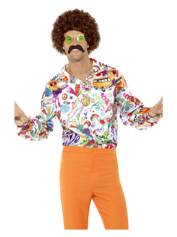 60s Groovy Shirt, Multi-Coloured - 2