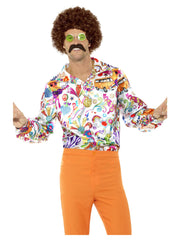60s Groovy Shirt, Multi-Coloured - 1