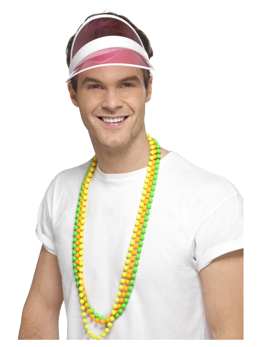 80s Sun Visor, Pink - 3