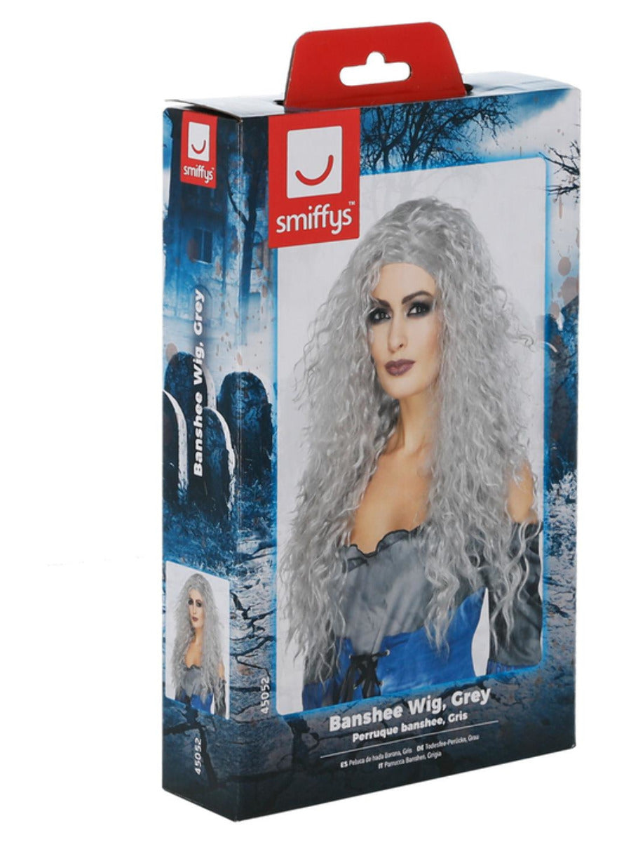 Banshee Wig, Grey - 3
