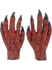 Devil Hands, Latex, Red 1
