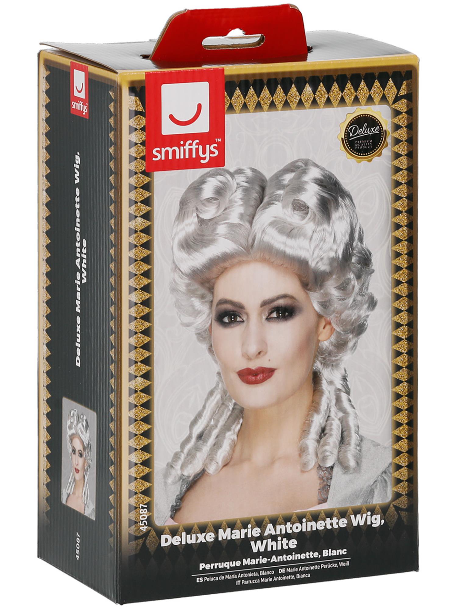 Deluxe Marie Antoinette Wig, White 2