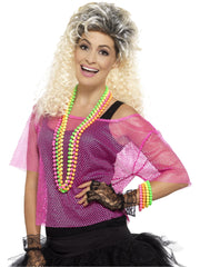 Fishnet Top, Neon Pink 1