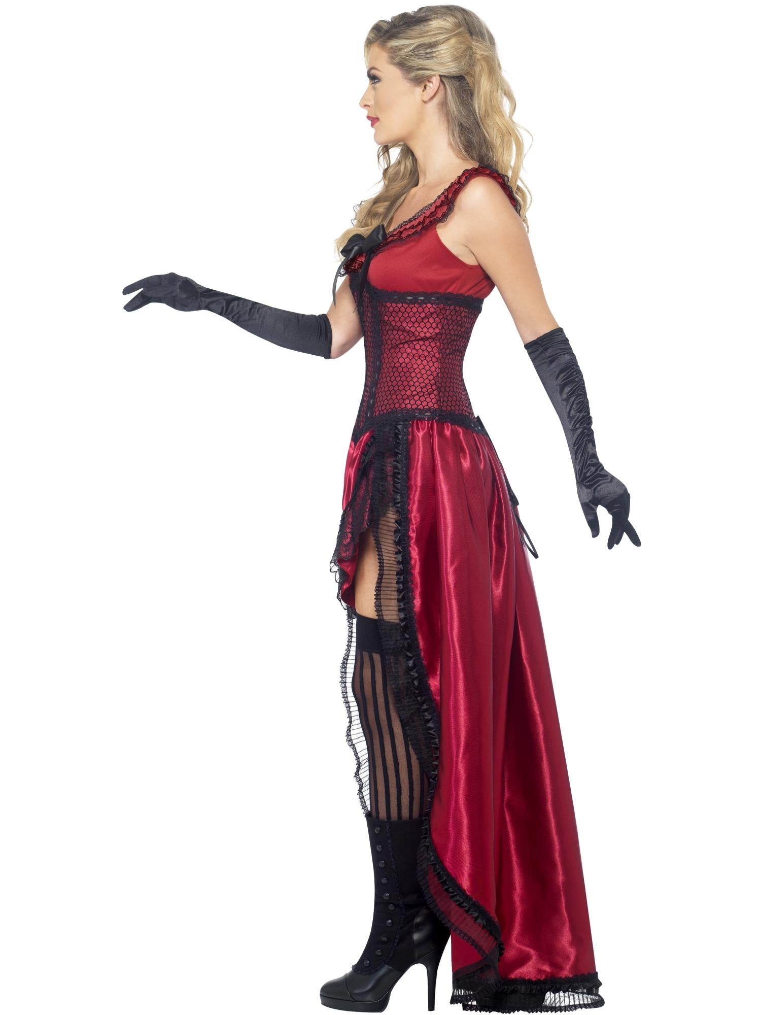 Deluxe Western Authentic Brothel Babe Costume, Bur 3