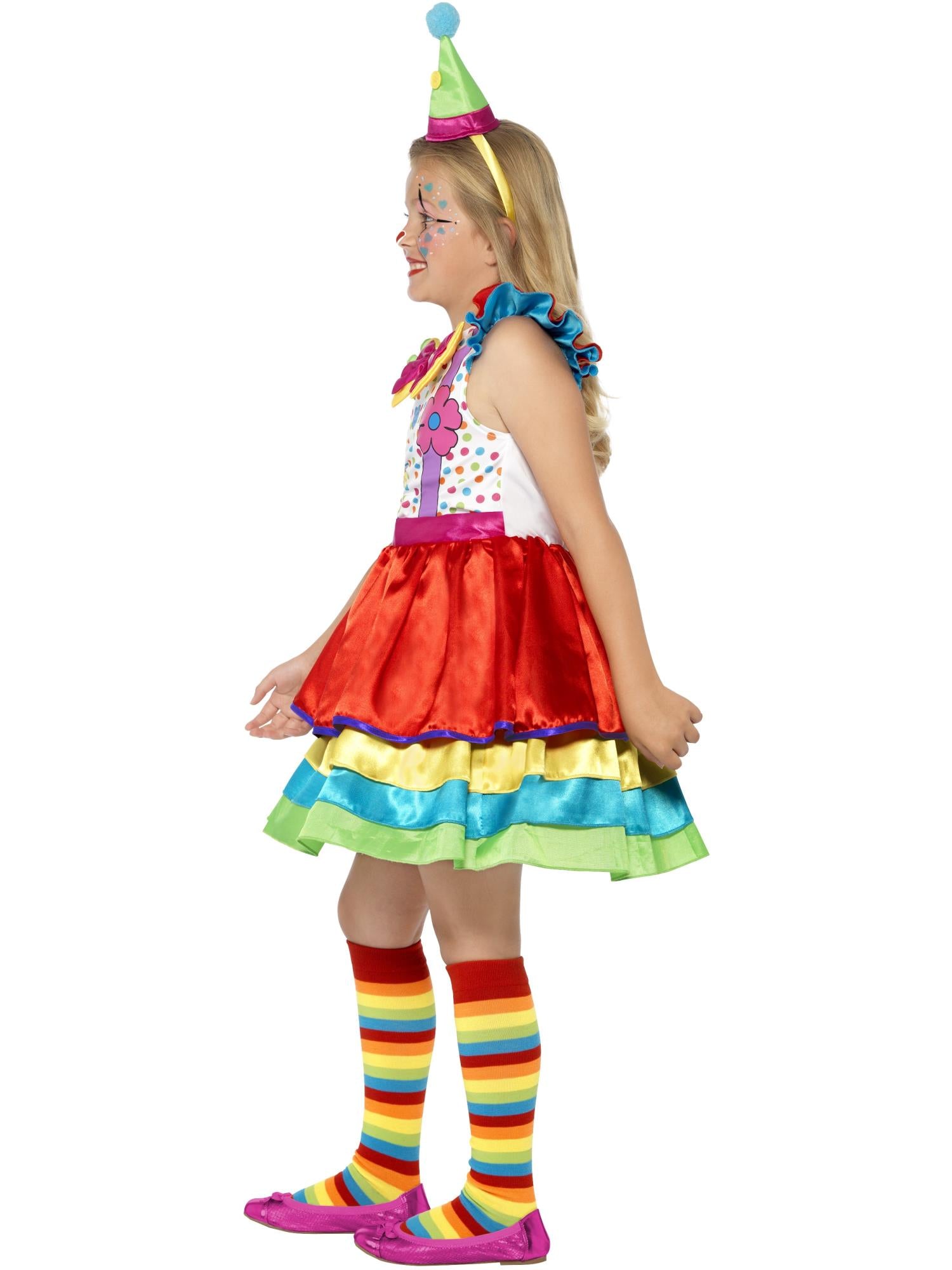 Deluxe Clown Girl Costume, 3