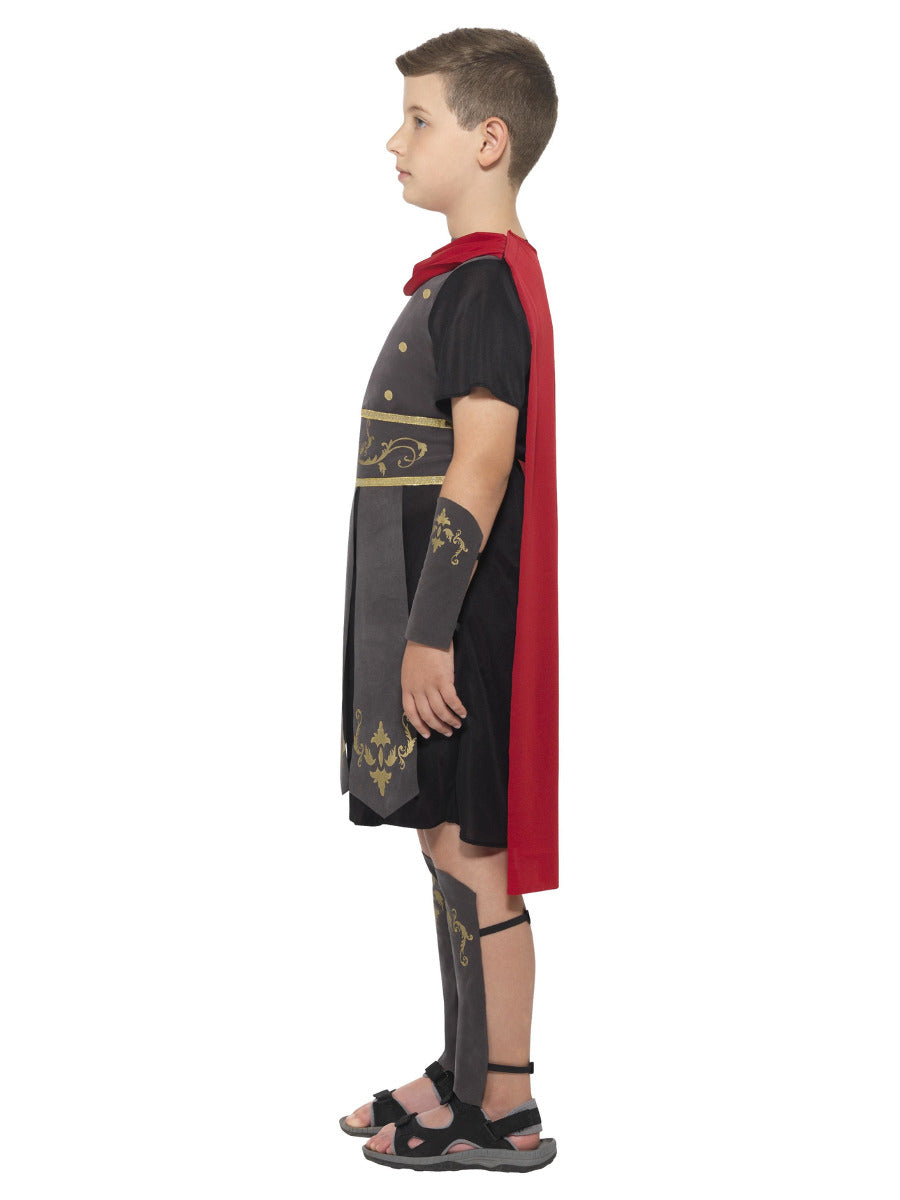 Roman Soldier Costume, Black - 4