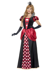 Royal Red Queen Costume, Red - 1