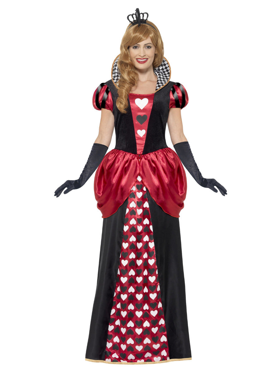 Royal Red Queen Costume, Red - 5