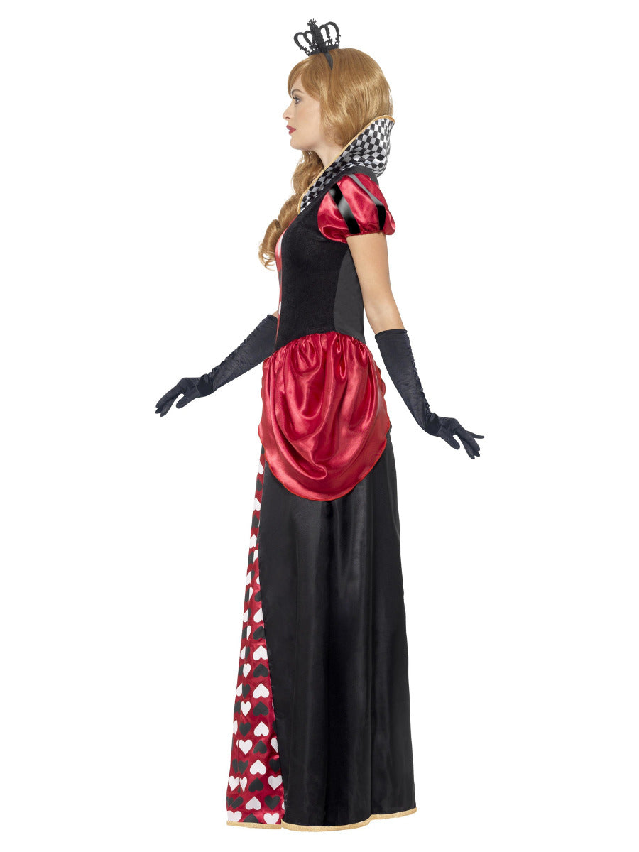 Royal Red Queen Costume, Red - 4