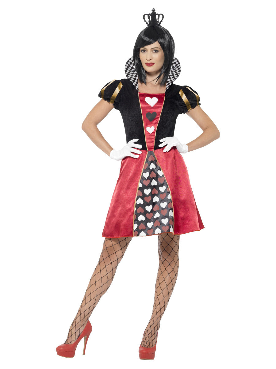 Carded Queen Costume, Red - 1
